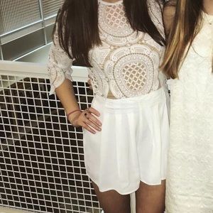 Lulu’s White Romper